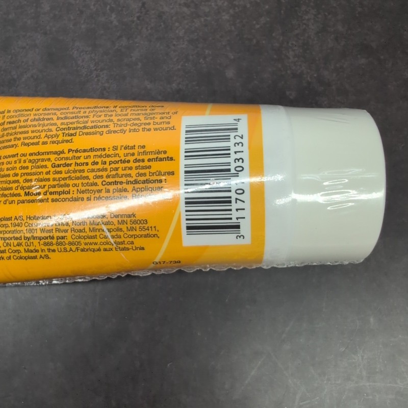Coloplast Triad Hydrophilic Wound Dressing Paste #1967 6 oz SEALED gallery