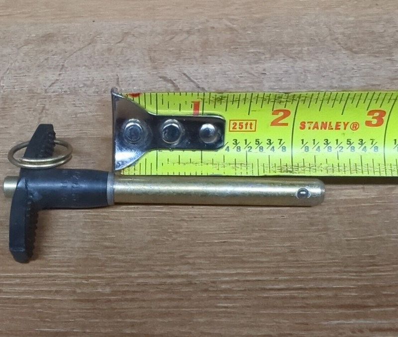 (1) 5/16″ X 2 » GRIP LENGTH AVIBANK (T HDL) BALL LOCK QUICK RELEASE PIN
