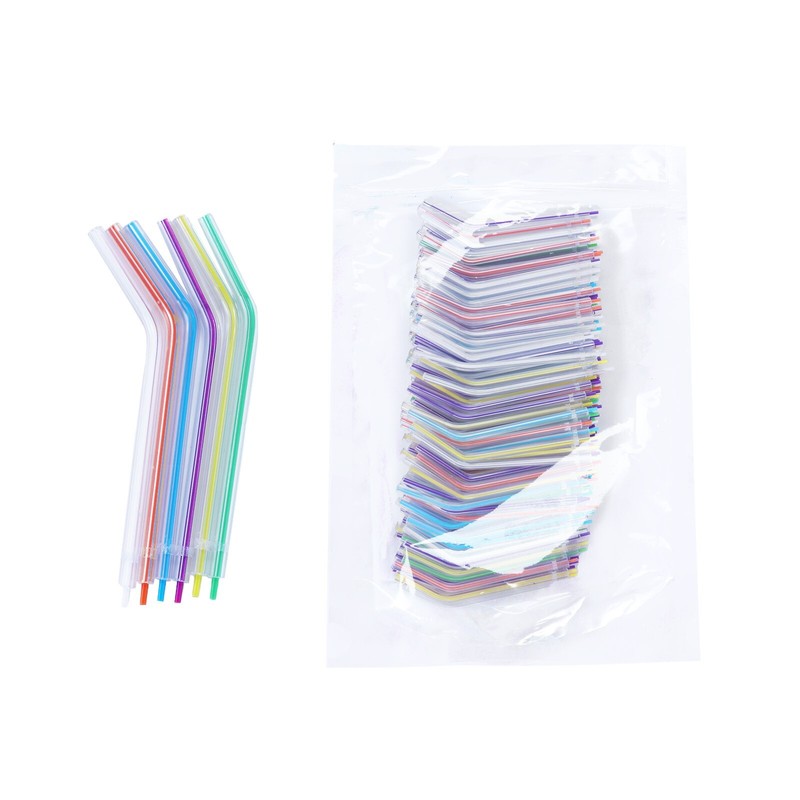 2000 (8 Bags) JMU Dental 3-Way Air Water Syringe Tips Disposable Spray Nozzles gallery