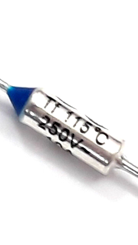 1 EACH Tf 115°C 115C 250V 10A RY THERMAL CUT OFF FUSE gallery
